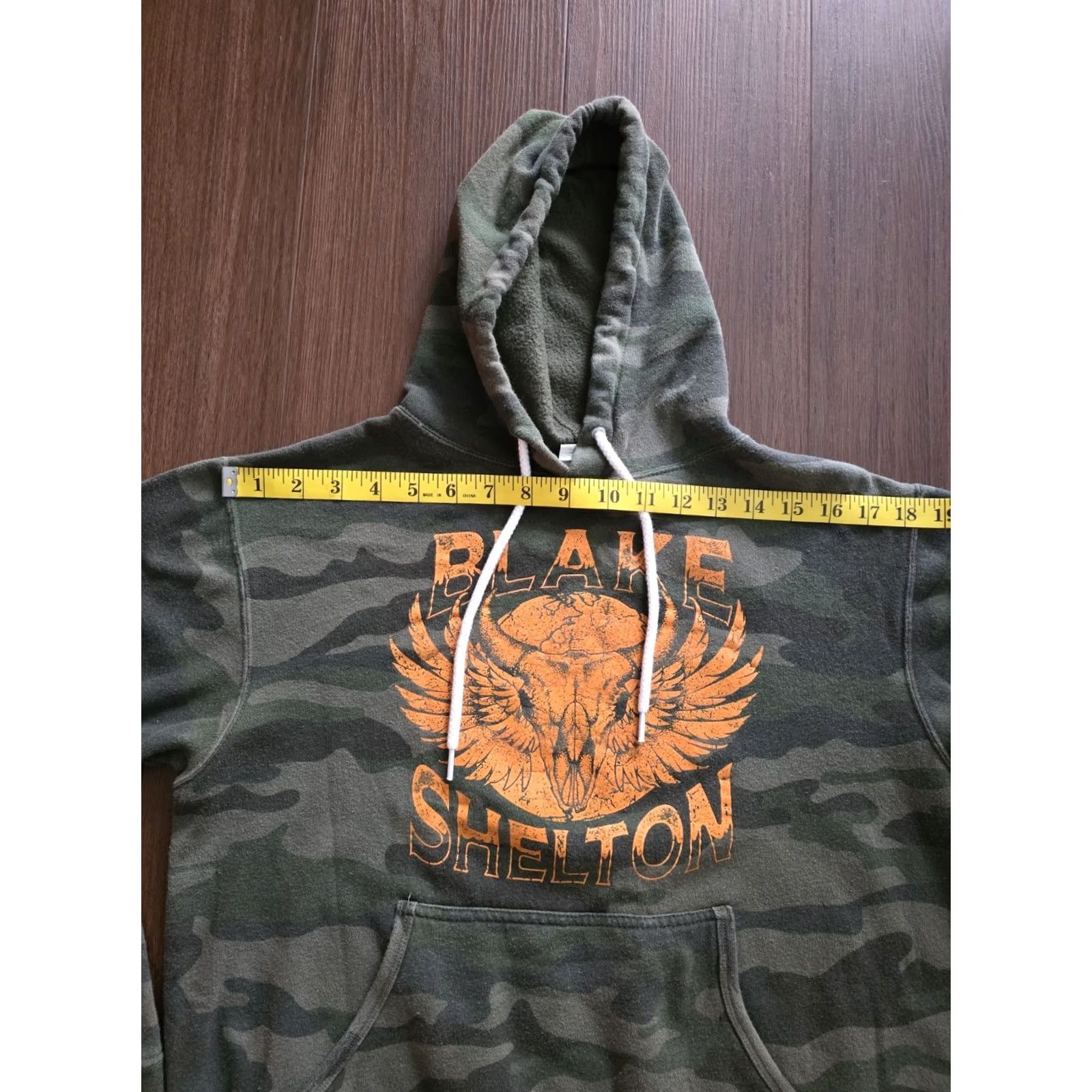 Vintage VINTAGE Blake Shelton HOODIE CONCERT Camouflage Shirt? Size US S / EU 44-46 / 1 - 7 Thumbnail