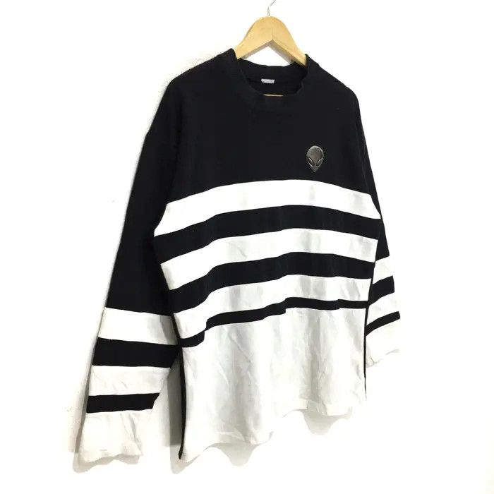 Alien Workshop Vtg ALIEN NATION Skate Hip Hop Sweatshirt Big Logo Sweater Size US L / EU 52-54 / 3 - 4 Thumbnail
