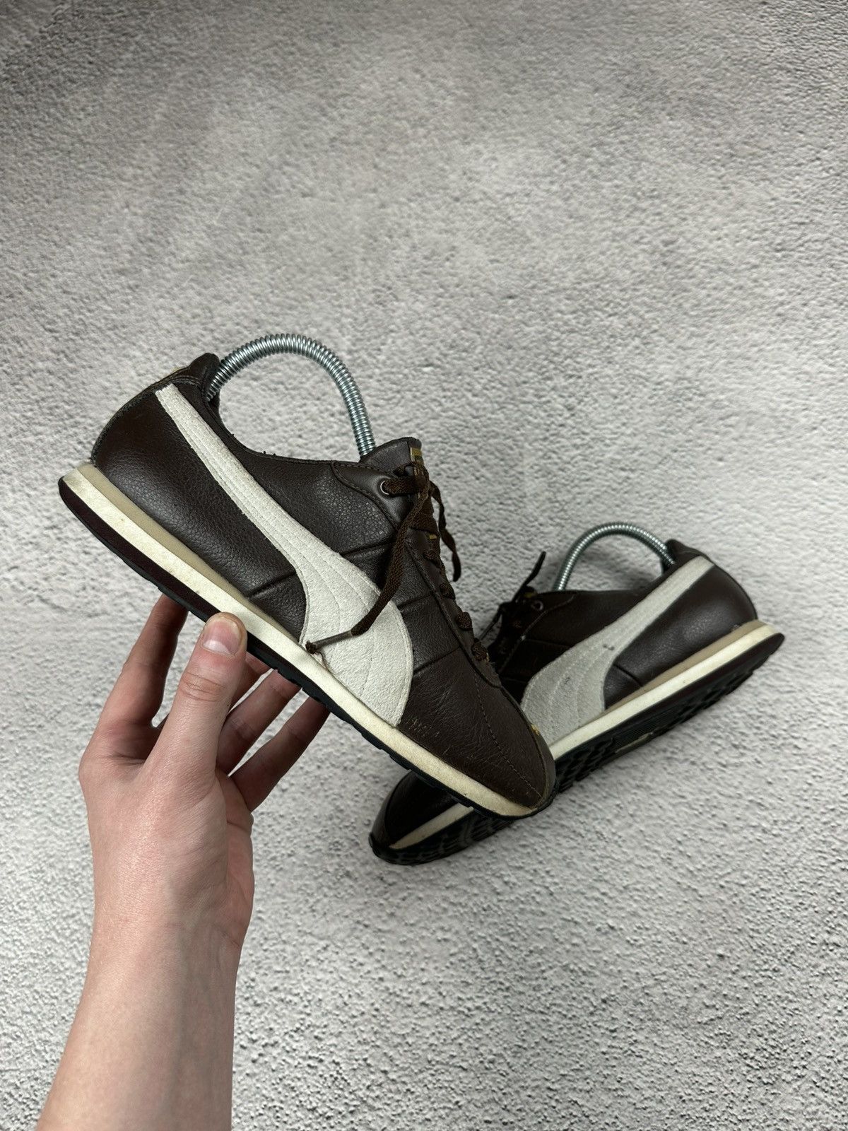 Puma Vintage Puma Speed Cat Leather Sneakers Y2K Hype Style Size US 7 / IT 37 - 1 Thumbnail