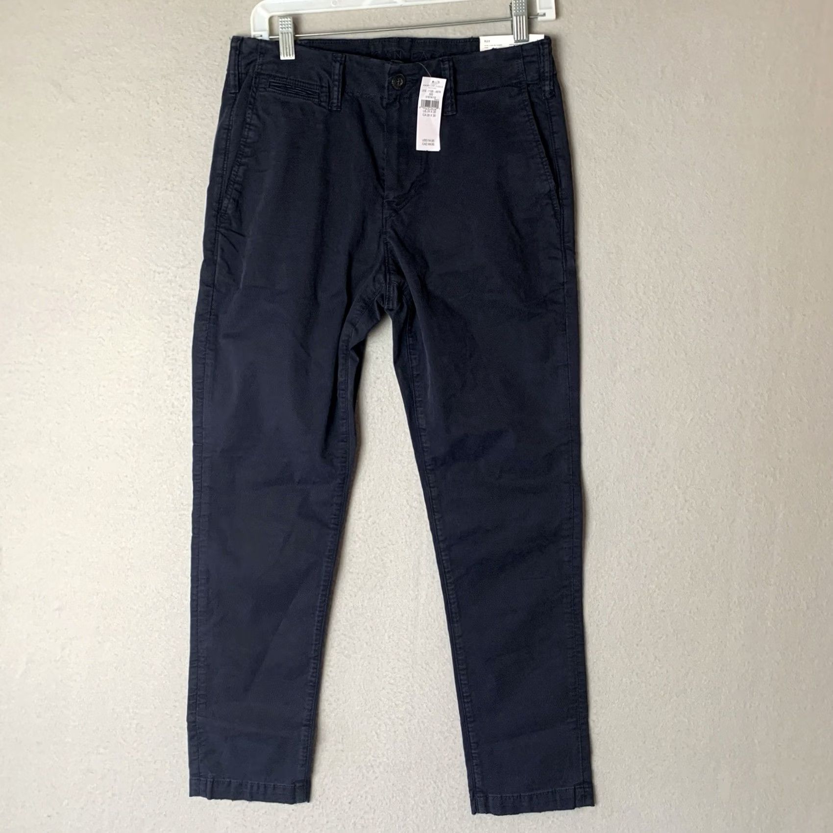 American Eagle Outfitters American Eagle Pants Men 29x30 Blue Slim Lived In Khakis Office Siren Preppy Size US 29 - 2 Thumbnail