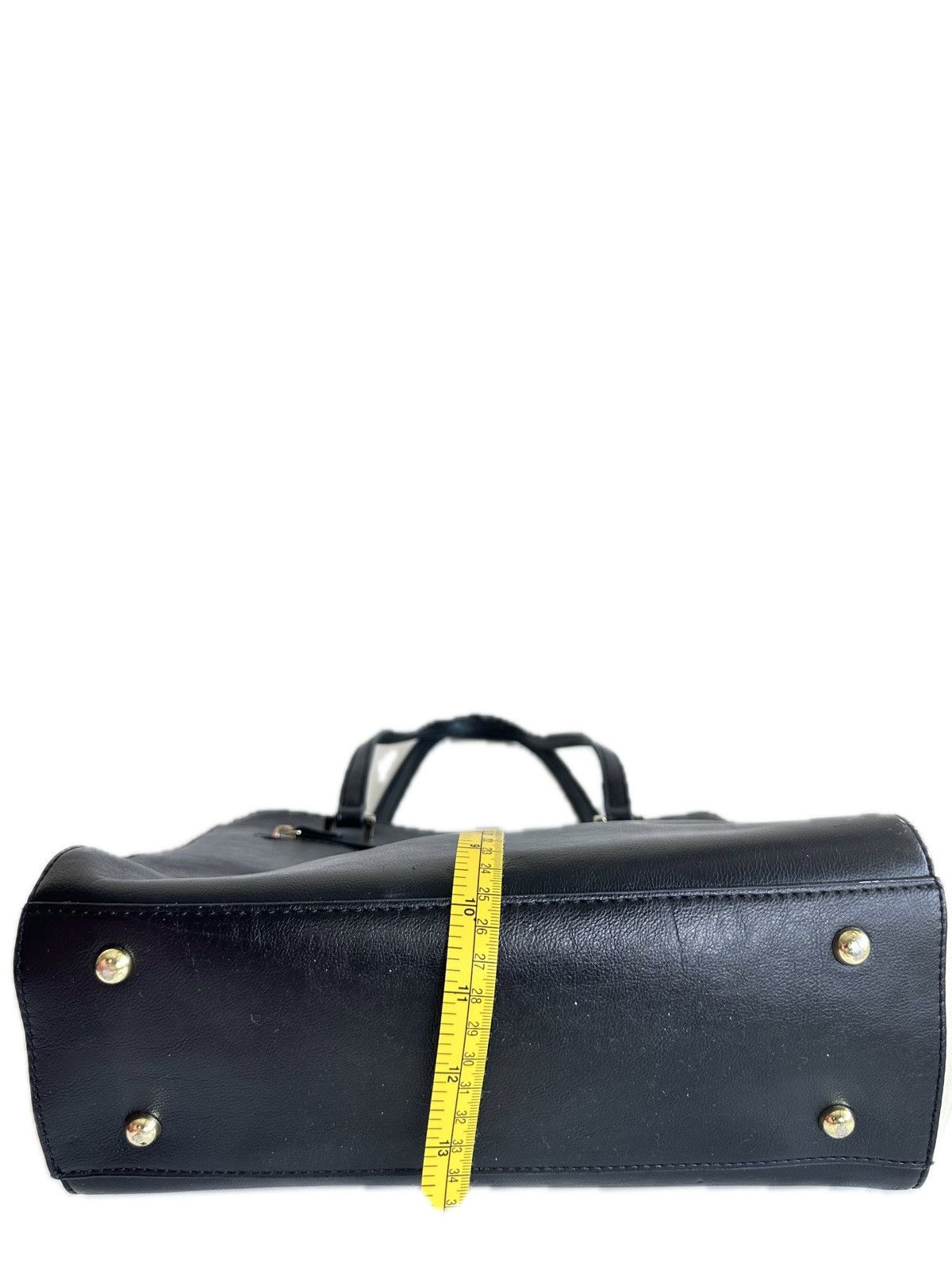 Kate Spade Kate Spade Matthew Dr Black Leather Satchel Two-Tone Gusset Size ONE SIZE - 12 Thumbnail