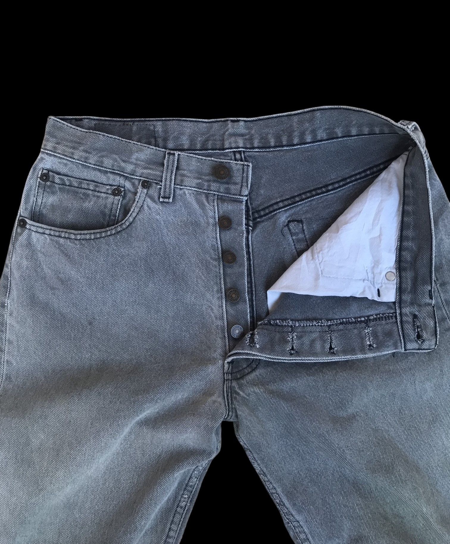Levi's × Vintage W30x29 VINTAGE LEVIS 501 USA DIRTY DISTRESSED faded black Size US 30 / EU 46 - 13 Thumbnail