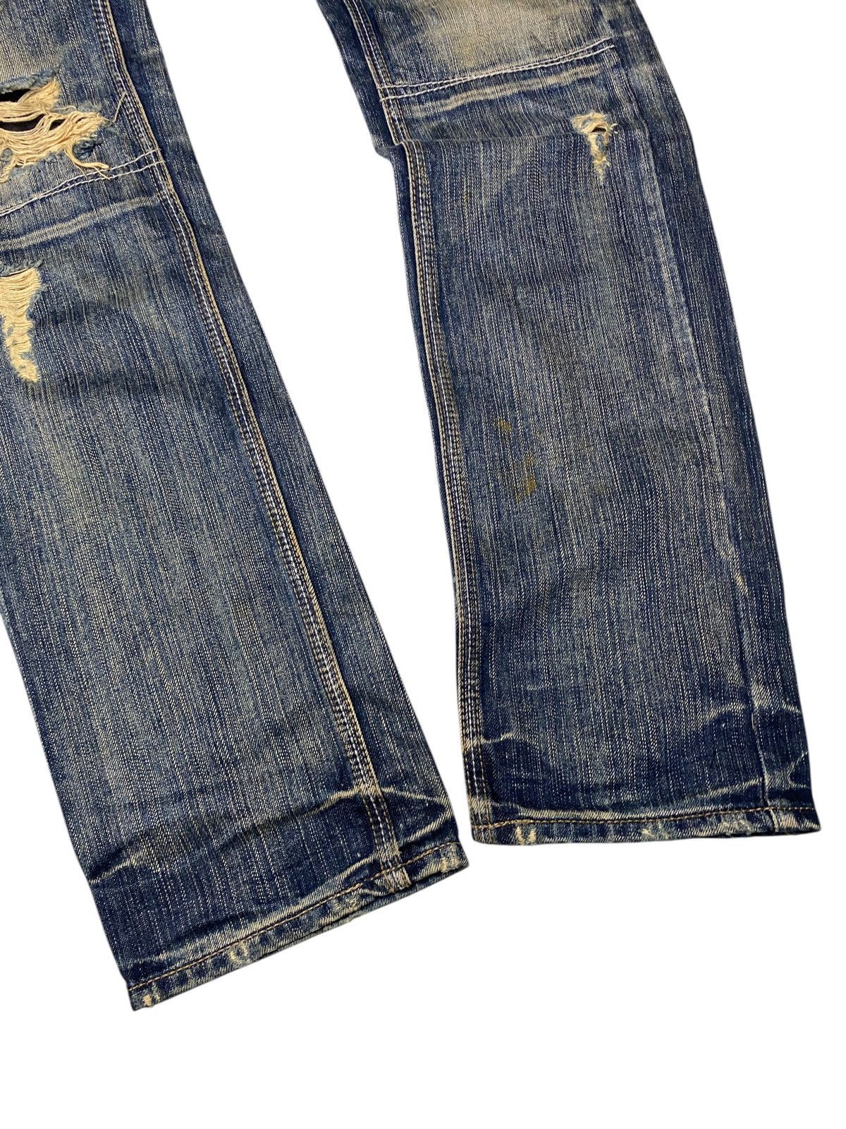 If Six Was Nine 2000's Difference Rupert Seawash Distressed Jeans Size US 28 / EU 44 - 8 Thumbnail