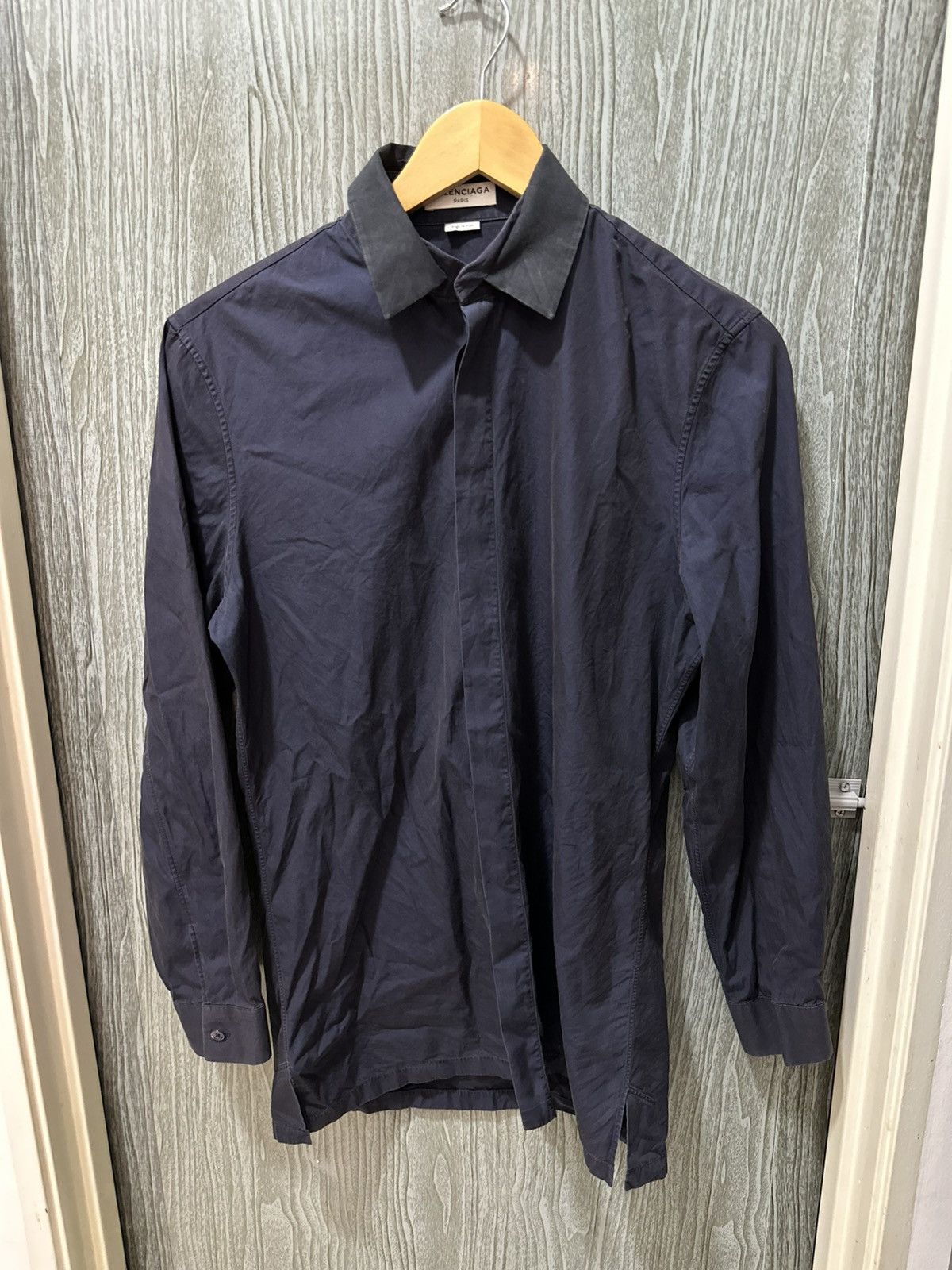 Balenciaga SS15 Balenciaga Broadcloth Double Collar (Alexander Wang) Size US M / EU 48-50 / 2 - 4 Thumbnail