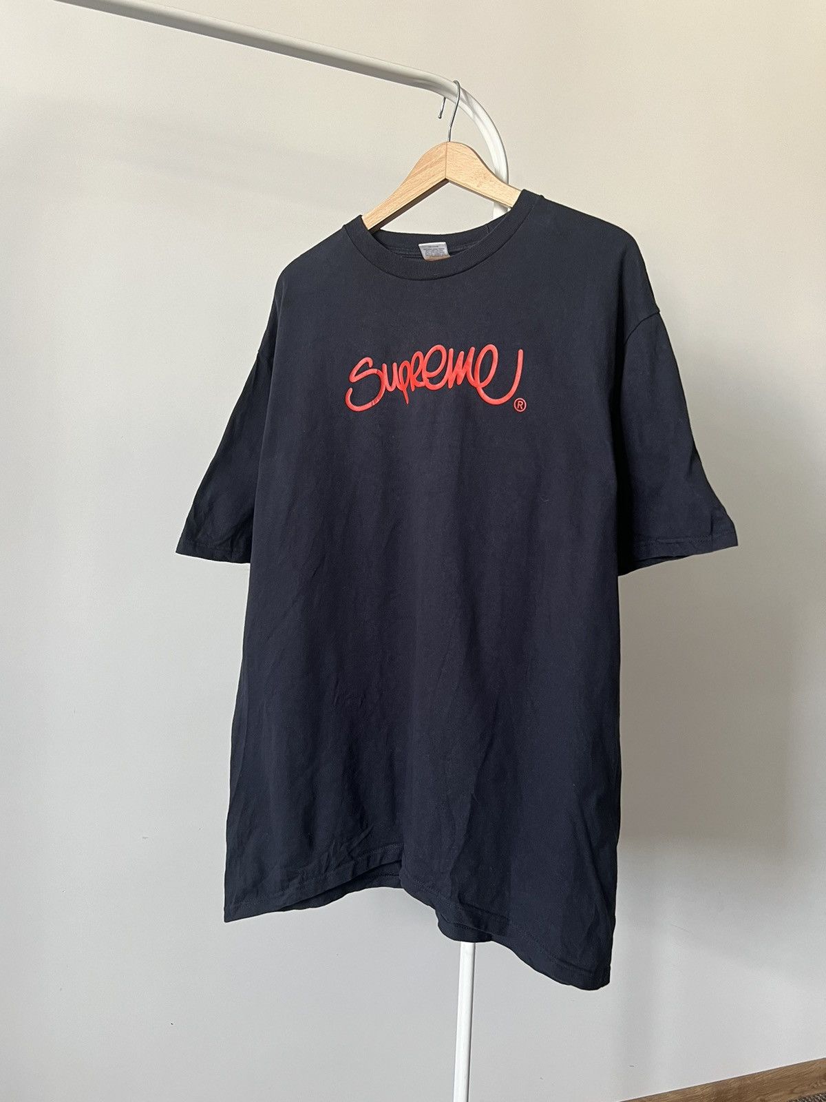 Supreme Supreme Handstyle Tee Vintage Y2K Streetwear XL Size US XL / EU 56 / 4 - 2 Thumbnail