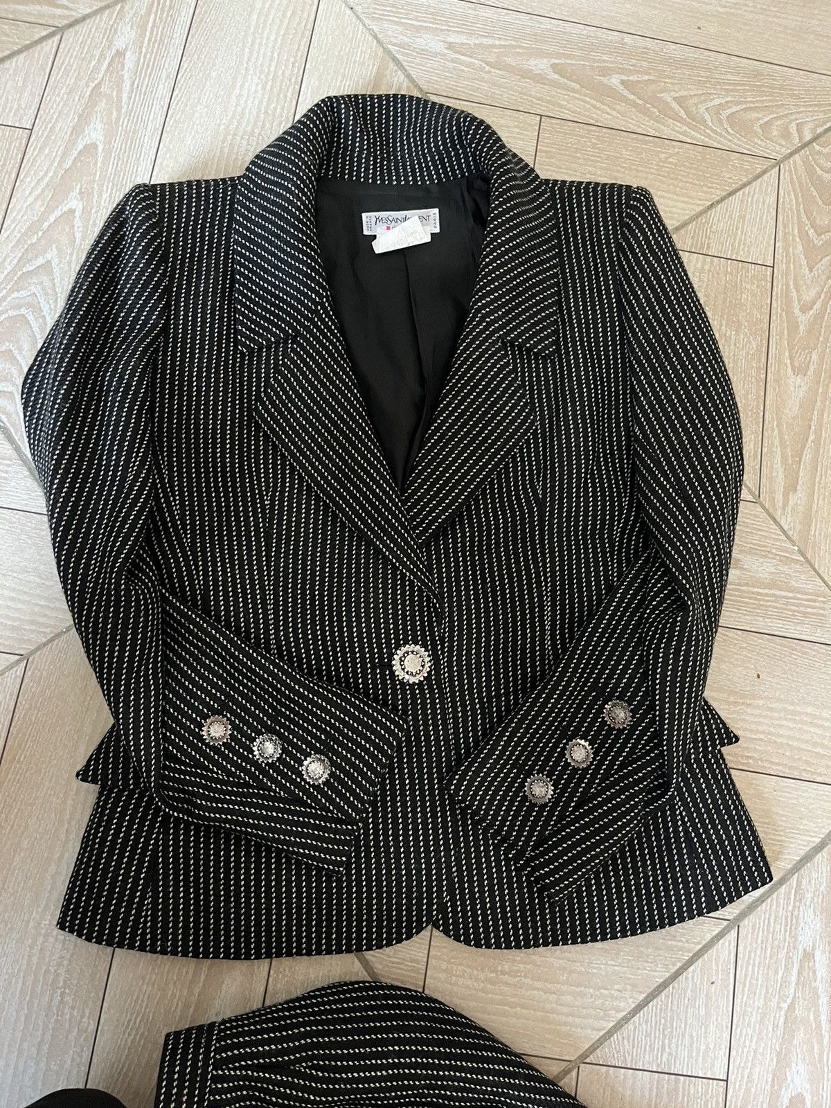 Yves Saint Laurent Yves Saint Laurent rive Gauche Ensemble Size M / US 6-8 / IT 42-44 - 13 Thumbnail