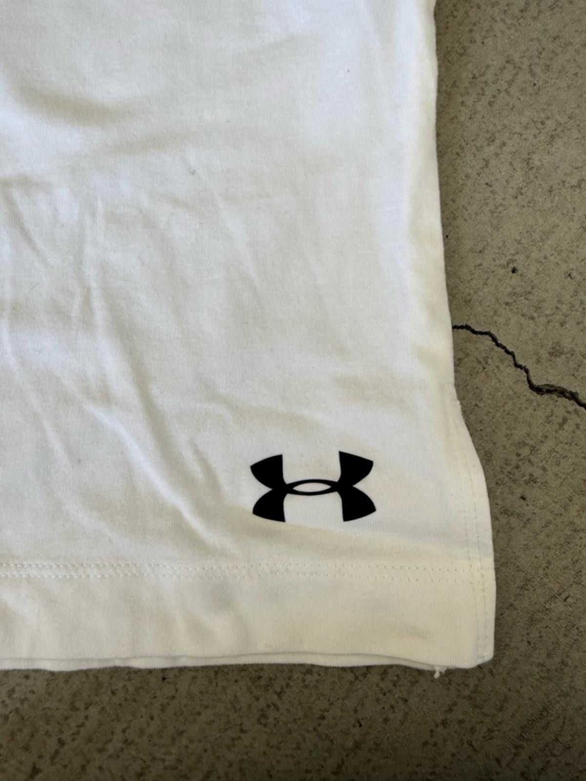 Under Armour Under Armour / Project Rock Blood Sweat Respect Tank / White Size M / US 6-8 / IT 42-44 - 3 Thumbnail