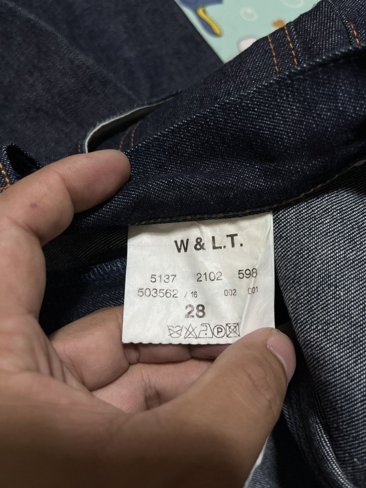 W&LT W&LT WATER VAN BEIRENDONCK DENIM PANTS Size US 28 / EU 44 - 11 Thumbnail