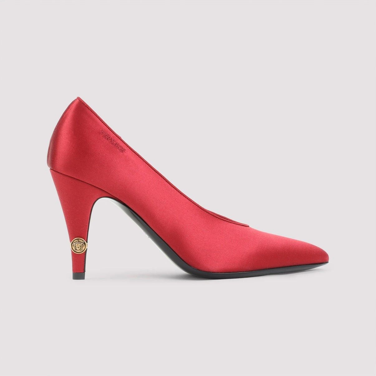 Versace VERSACE Red Pumps New & Authentic (Women's size:7;) Size US 7 / IT 37 - 1 Thumbnail
