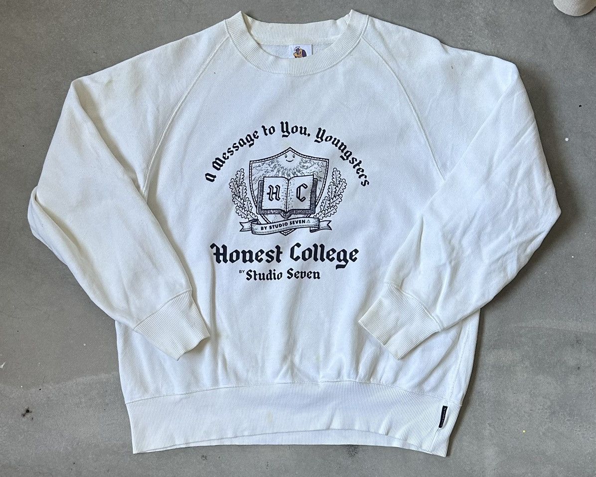 GU HONEST COLLEGE BY STUDIO SEVEN SWEATSHIRT Size US M / EU 48-50 / 2 - 1 Thumbnail