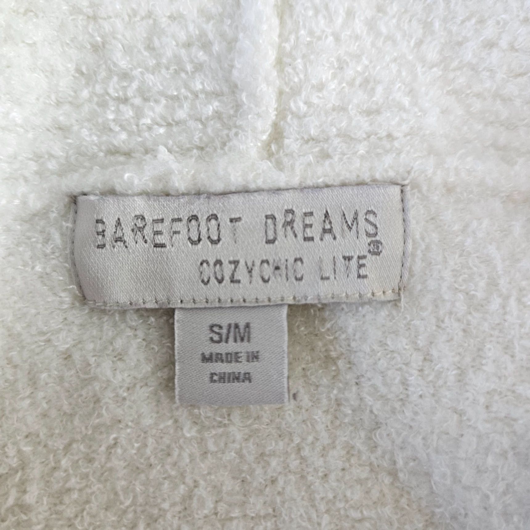 Vintage Barefoot Dreams Cardigan Women Cozy Chic Lite Sz S/M Ivory Long Sleeve Knit Sweater Modern Casual Womens Size S / US 4 / IT 40 - 6 Thumbnail