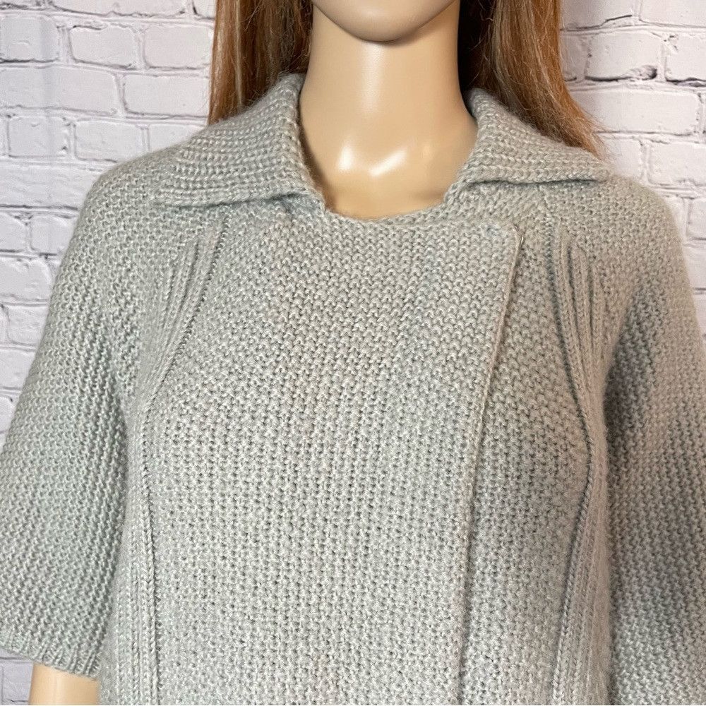 Chicos New Chico's Textured Jalena Wool Blend Grey Cardigan Size 0 Size S / US 4 / IT 40 - 5 Thumbnail