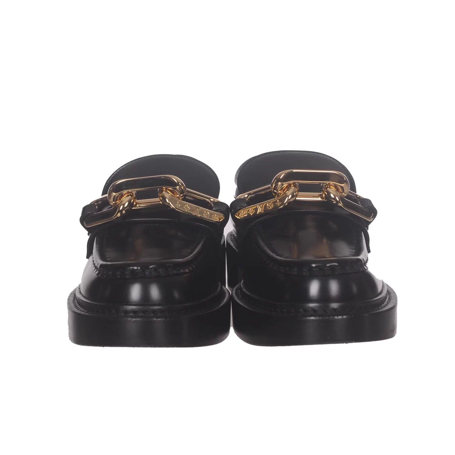 Louis Vuitton Louis Vuitton Academy Calfskin Wmns Chain 37.5 Size US 6.5 / IT 36.5 - 3 Thumbnail