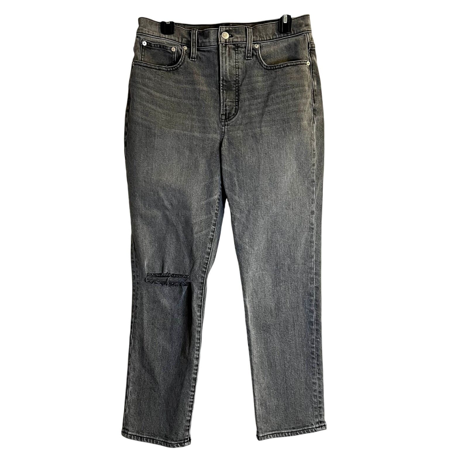 Madewell Madewell The Perfect Vintage Jeans Connell Wash Ripped Size 29" - 2 Thumbnail