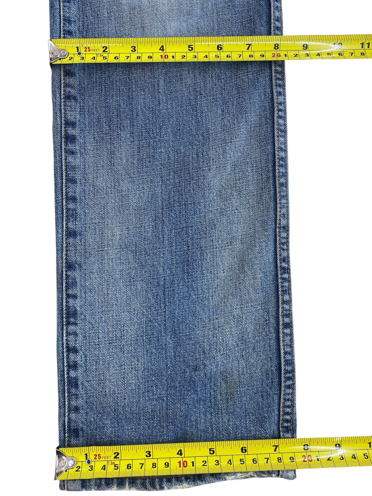 Global Work Global Work Faded Wash Style Straight Leg Jeans Size US 32 / EU 48 - 9 Thumbnail