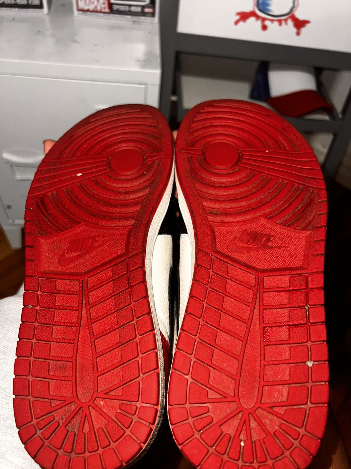 Jordan Brand Jordan 1 Retro High Bred Toe Size US 10 / EU 43 - 7 Thumbnail