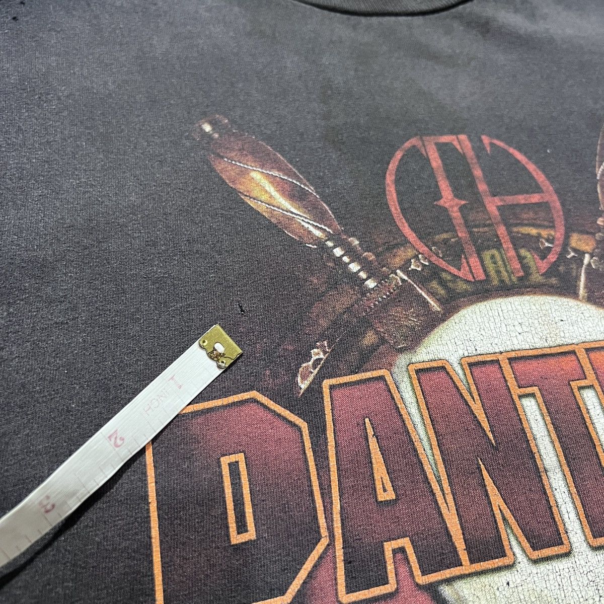 Band Tees Vintage Y2K Pantera Thrashed Faded Tee 2XL Groove metal Size US XXL / EU 58 / 5 - 11 Thumbnail