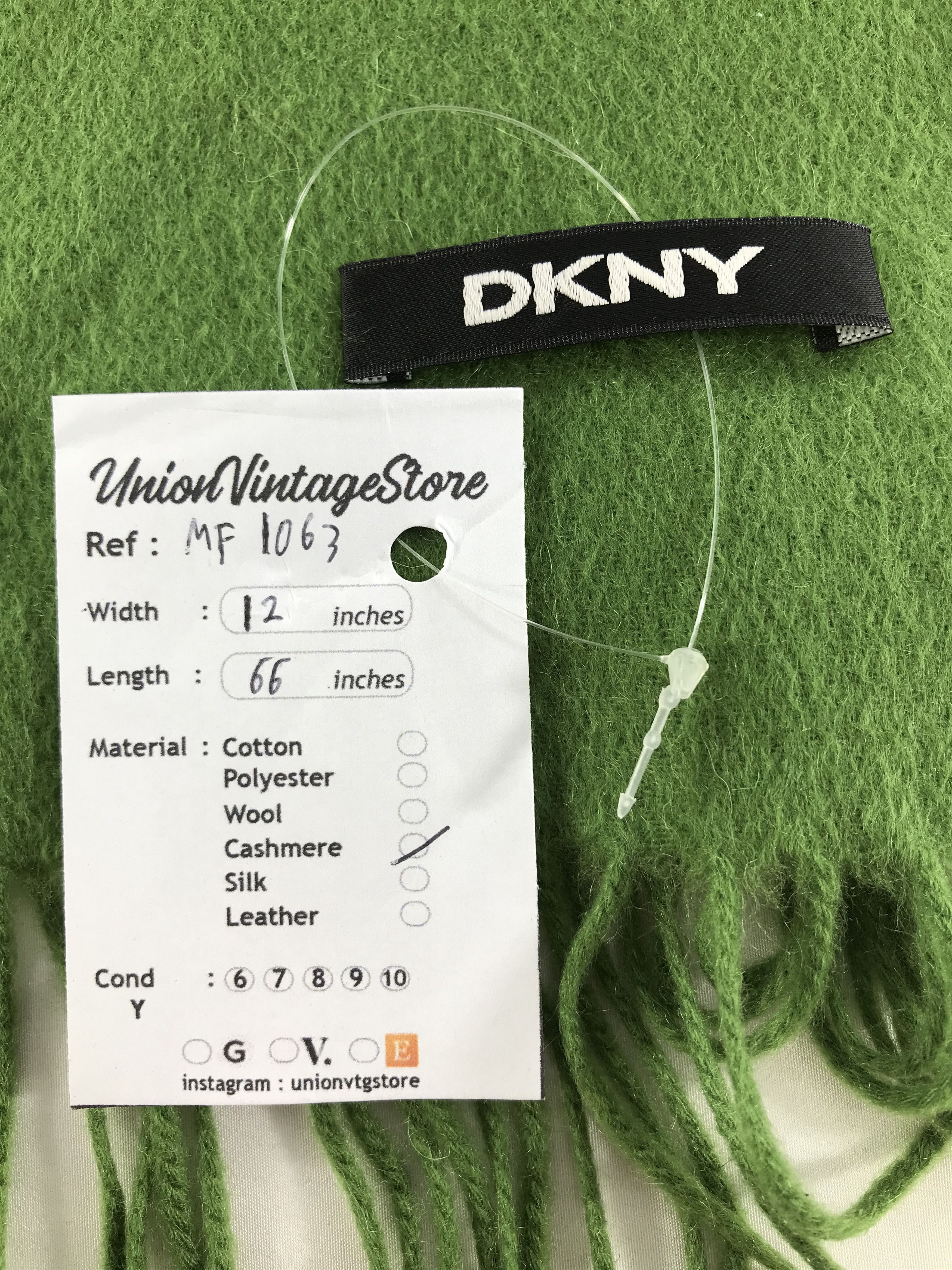 DKNY Vintage DKNY Scarf/Muffler/Neckwear MF1063 Size ONE SIZE - 4 Thumbnail
