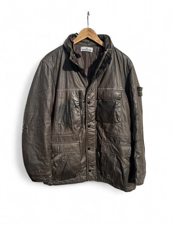 Stone Island Vintage Stone island jacket mussola gommata winter Size US L / EU 52-54 / 3 - 1 Thumbnail