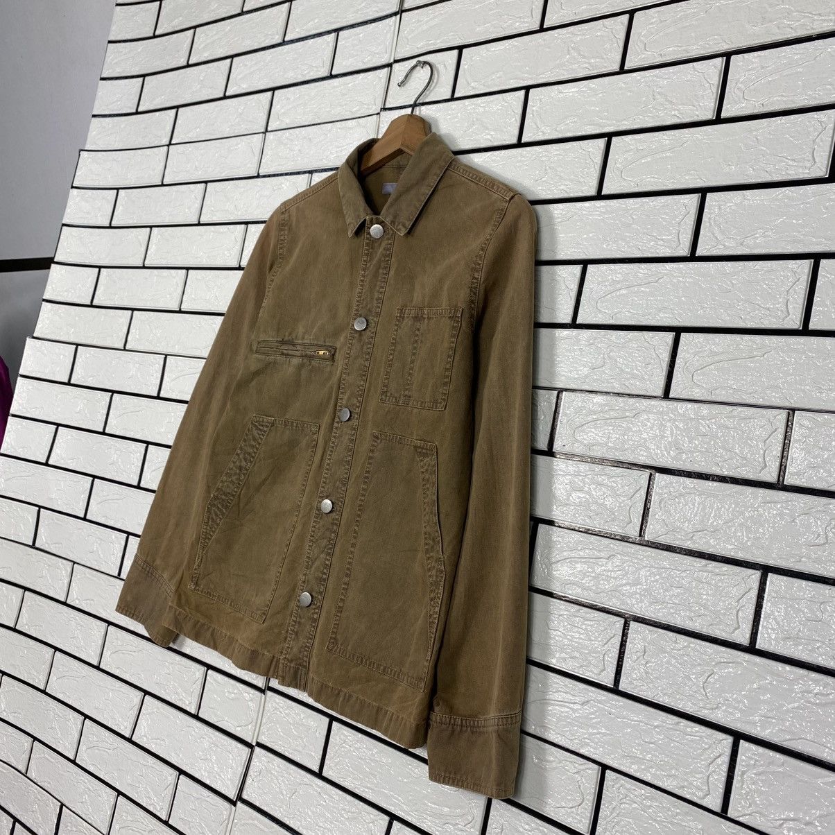 Japanese Brand 📌Vintage Hickory Chore Jacket Majestic Lagon Issey Miyake Size US M / EU 48-50 / 2 - 3 Thumbnail