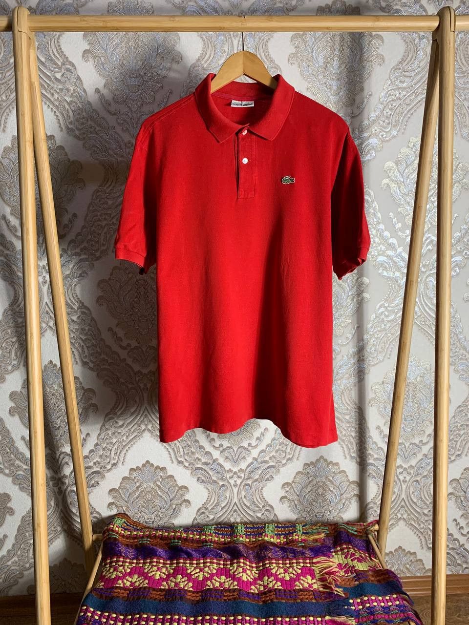 Lacoste Vintage Lacoste Chemise Retro Polo Tennis Classic Casual 90s Size US XL / EU 56 / 4 - 1 Thumbnail