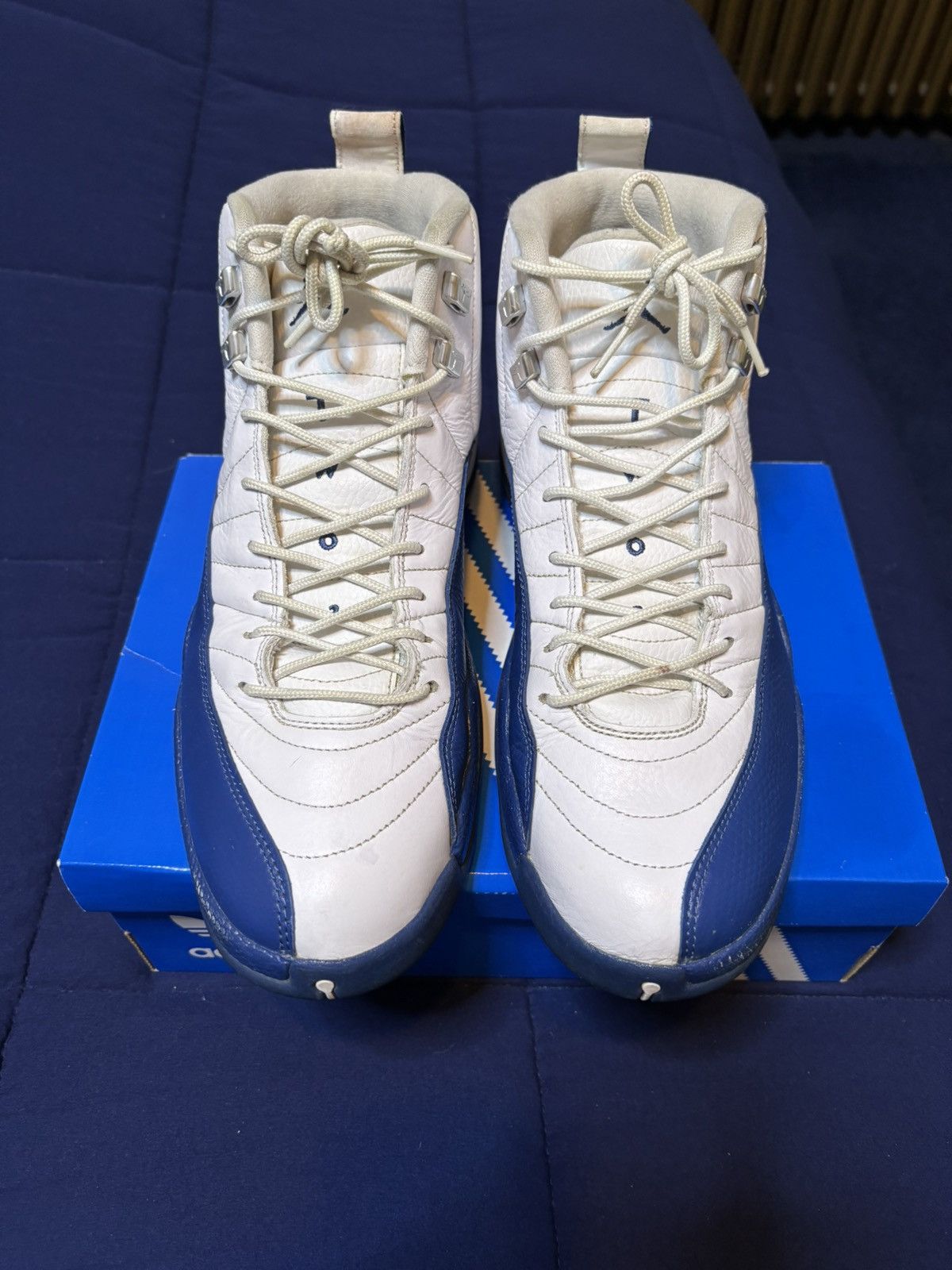 Jordan Brand Jordan 12 Retro French Blue 2016 Size 12 Size US 12 / EU 45 - 2 Thumbnail