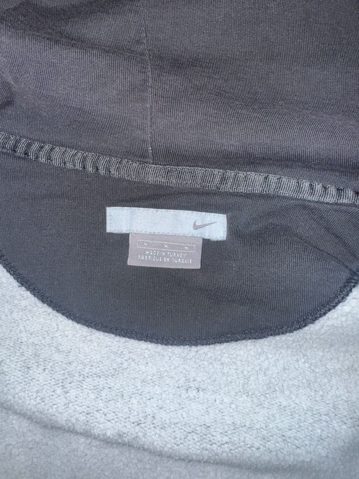 Vintage Grey vintage Nike zip up Size US M / EU 48-50 / 2 - 3 Thumbnail