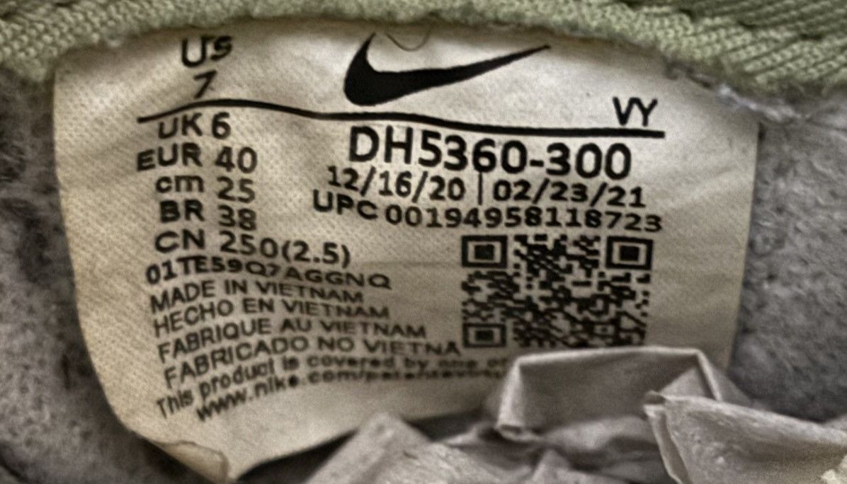 Nike Nike Dunk Low 'Dusty Olive' Size US 7 / EU 40 - 7 Thumbnail