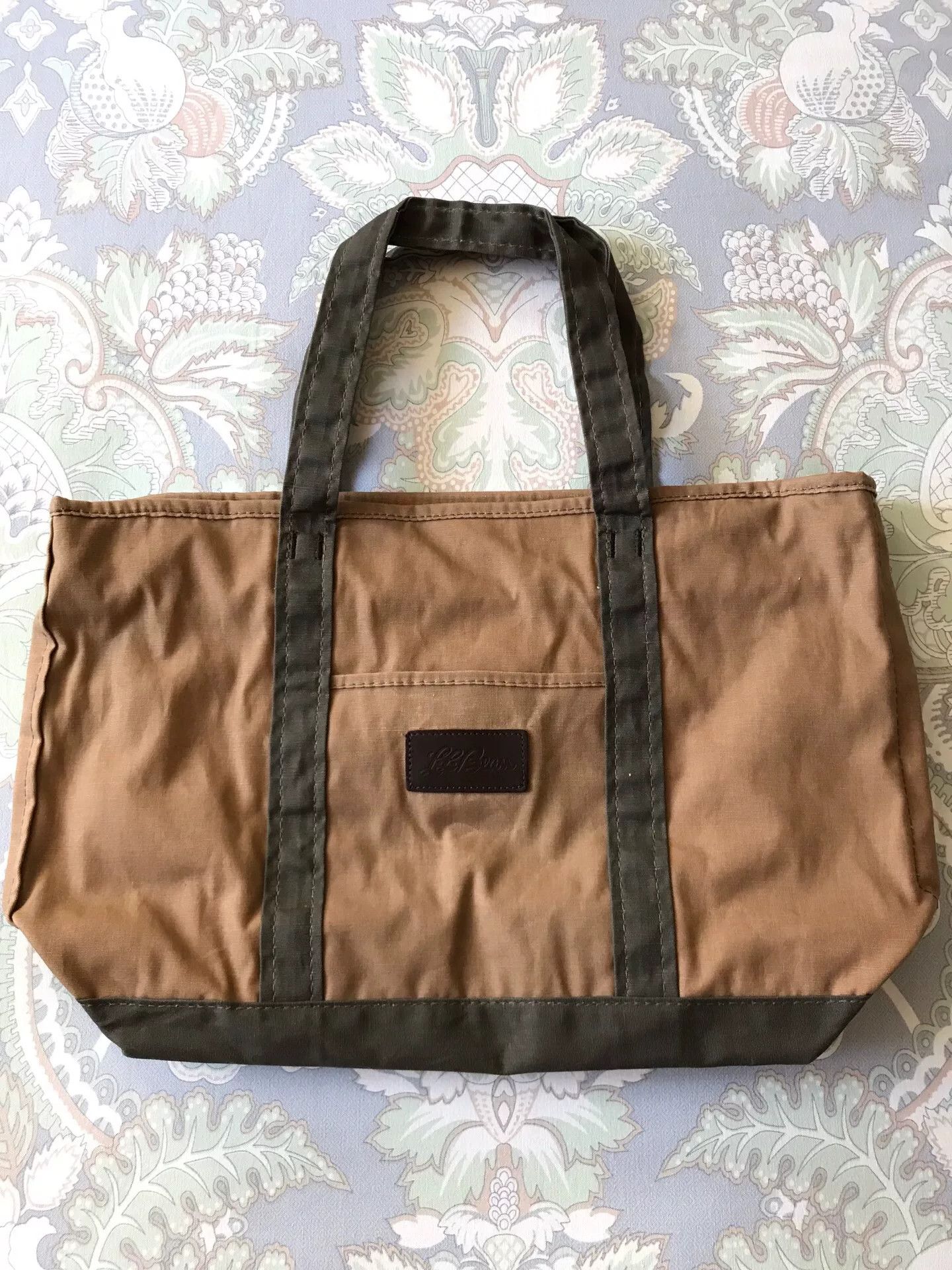 L.L. Bean L.L.Bean Waxed Canvas Vintage Tote Size ONE SIZE - 1 Thumbnail
