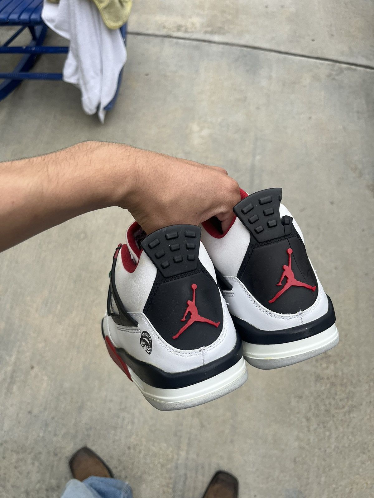 Jordan Brand × Vintage Jordan 4 Vintage Mars Blackmons Size US 8.5 / EU 41-42 - 8 Thumbnail