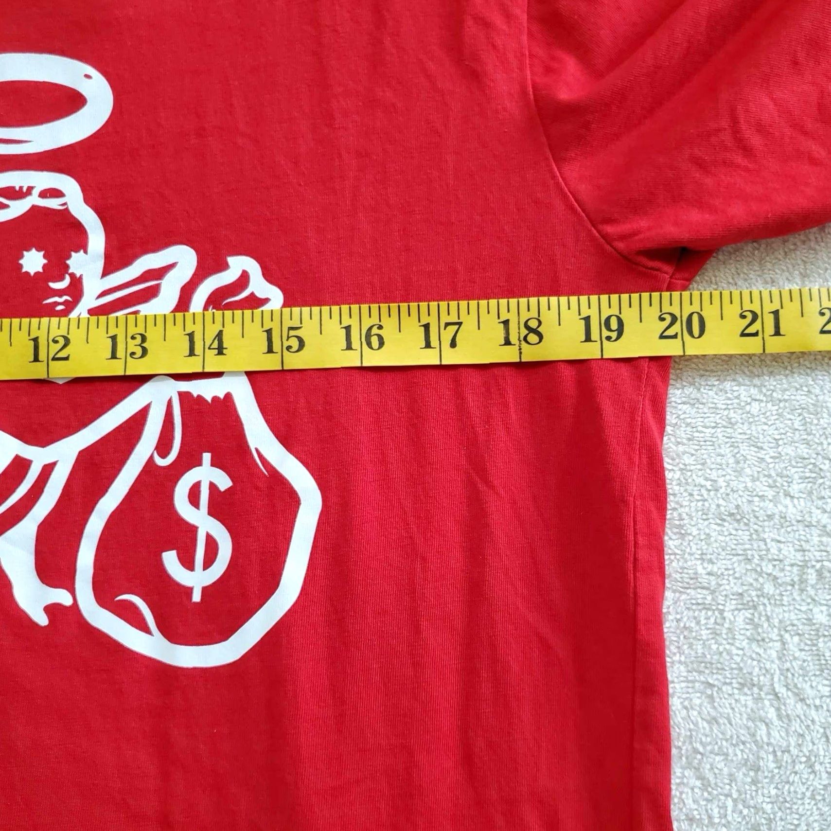 Vintage Muerte Hustle Daily Get Money Angel T Shirt Mens Medium Red M Cash Money Size US M / EU 48-50 / 2 - 4 Thumbnail