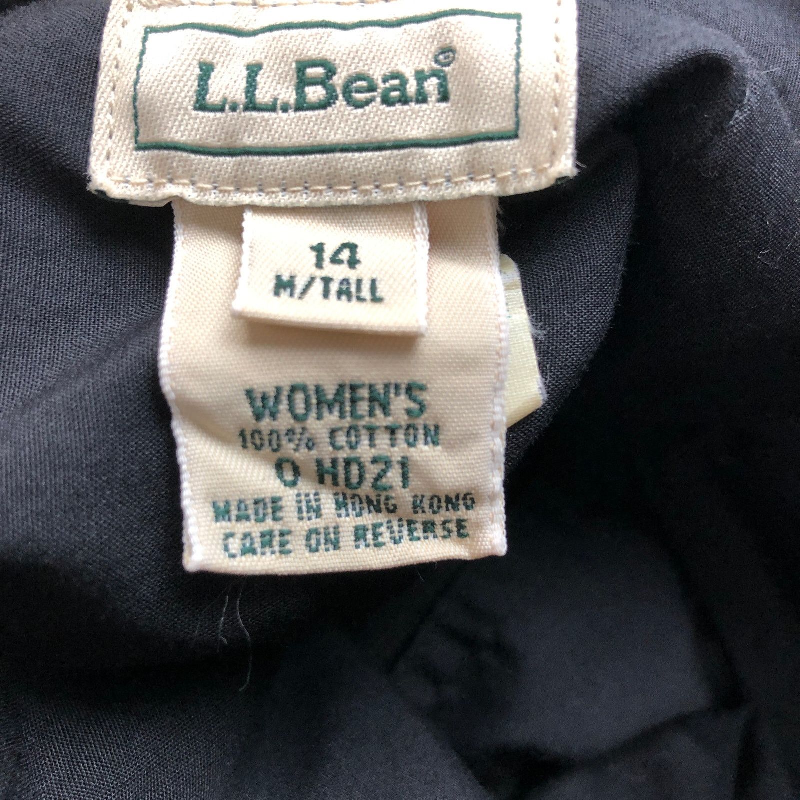 L.L. Bean LL Bean Pants Women 14 Medium Tall 31x31 Straight Leg 0 HD21 Size 36" / US 14 / IT 50 - 3 Thumbnail
