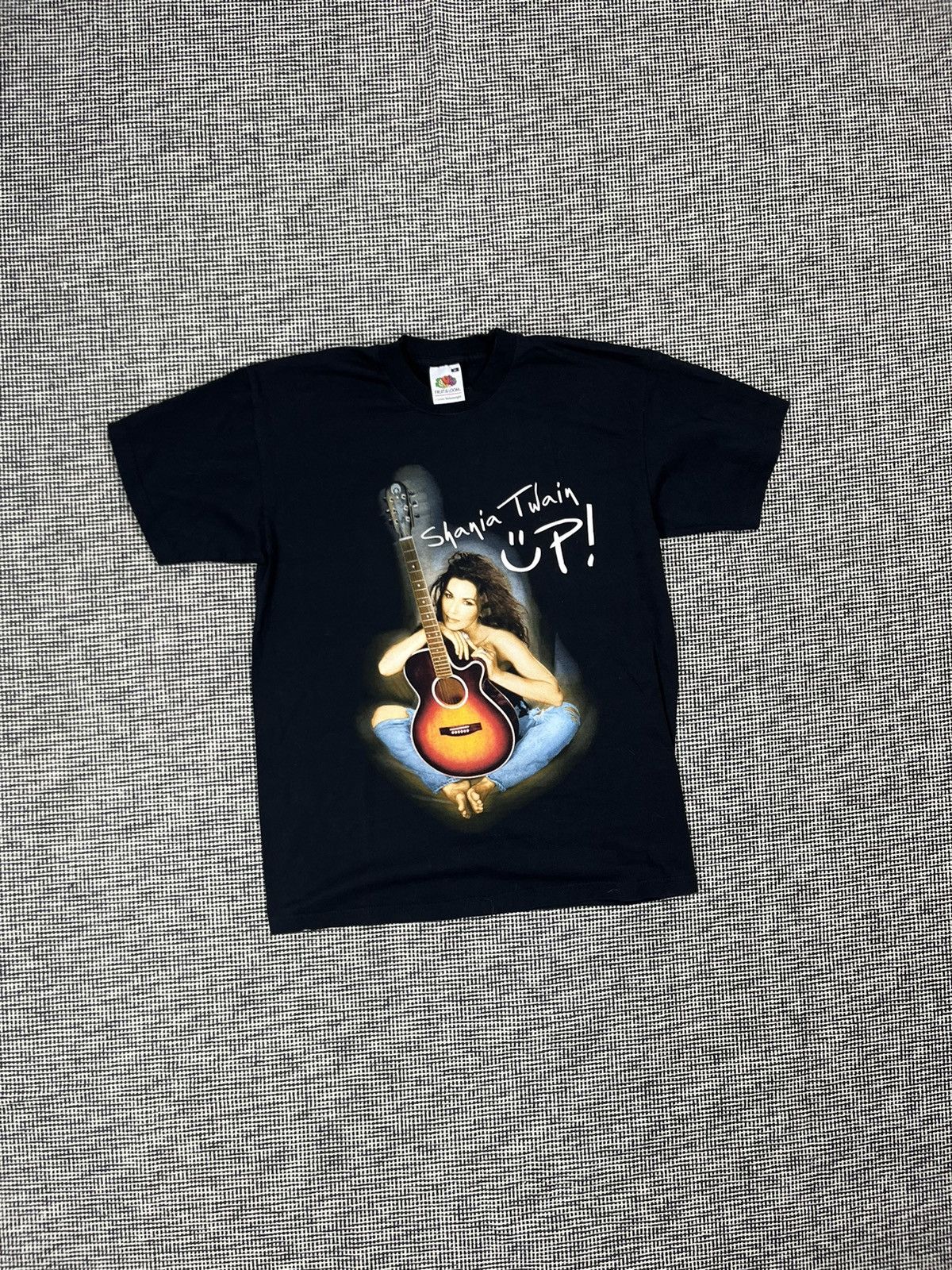 Band Tees × Vintage ➕ 2002 Shania Twain up vintage t-shirt band tee Size US M / EU 48-50 / 2 - 1 Thumbnail
