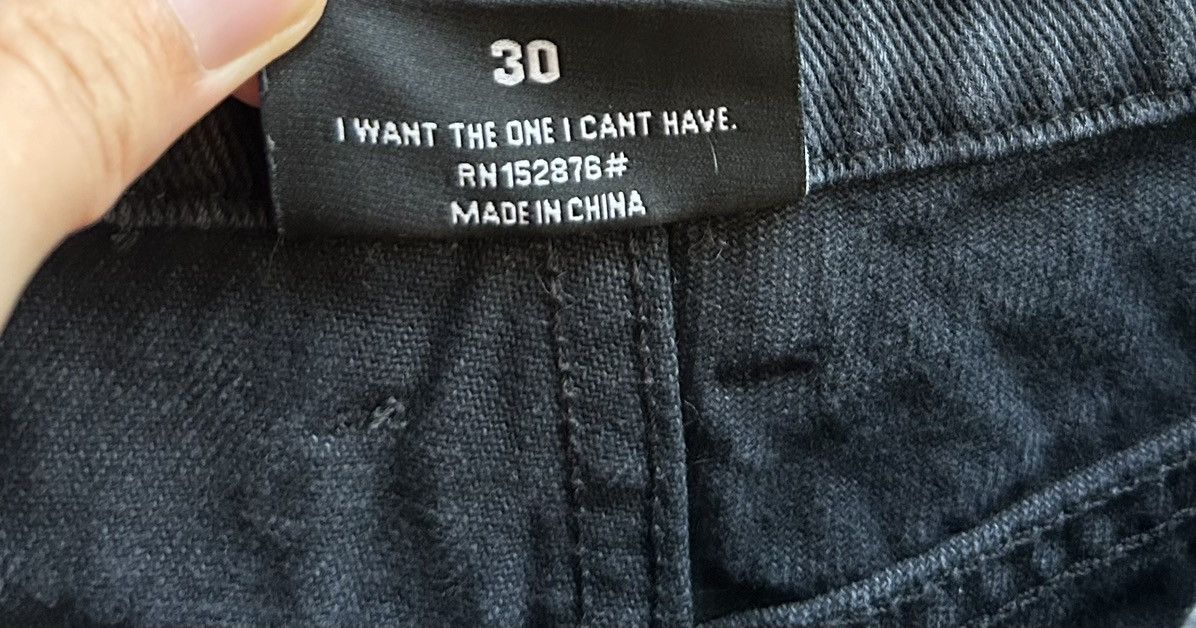 Pleasures Pleasures Village Rivet Denim Pants Black Size US 30 / EU 46 - 9 Thumbnail