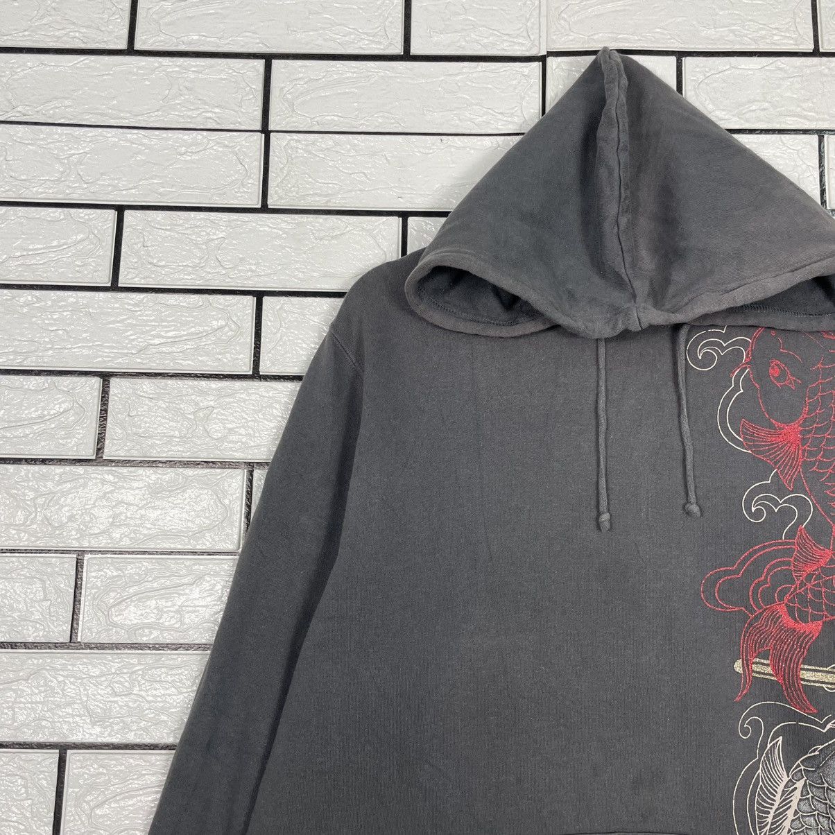 Japanese Brand Sorridere Koi Fish Sukajan Pullover Hoodie Size US L / EU 52-54 / 3 - 6 Thumbnail