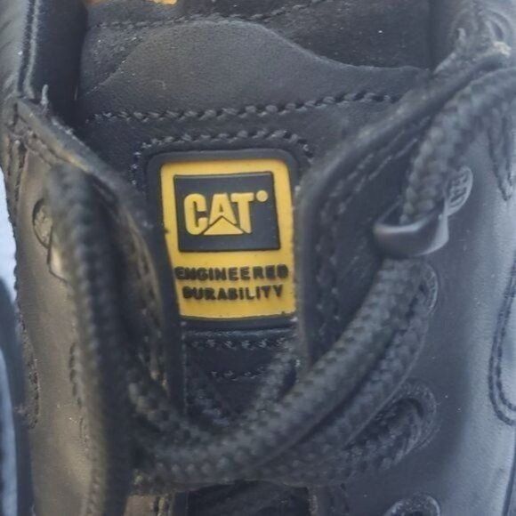 Caterpillar Caterpillar Antibacterial Sz. 7W Oversee Black Steel Toed Ti Size US 7 / IT 37 - 4 Thumbnail