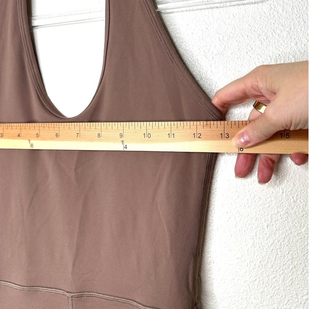 Other Wilfred Free Mocha Brown Look Halter Top Romper XS Size 24" / US 00 / IT 34 - 10 Thumbnail