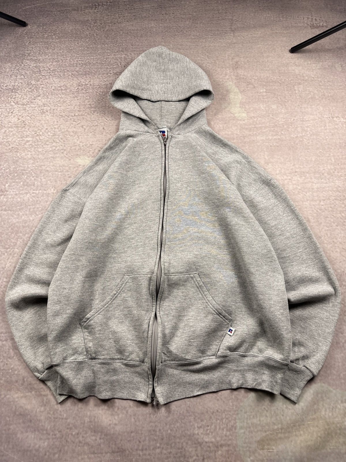 Russell Athletic 🩶Vintage 90s Russell Athletic Zip Up Hoodie