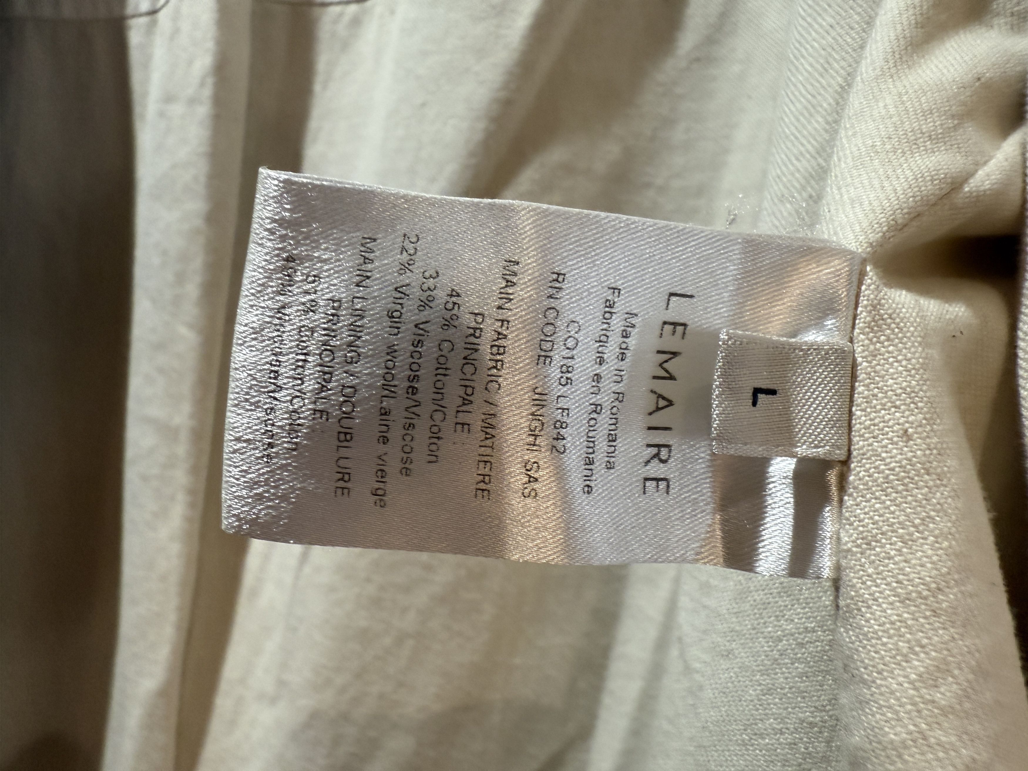 Lemaire Lemaire Chesterfield Coat Size US L / EU 52-54 / 3 - 8 Thumbnail