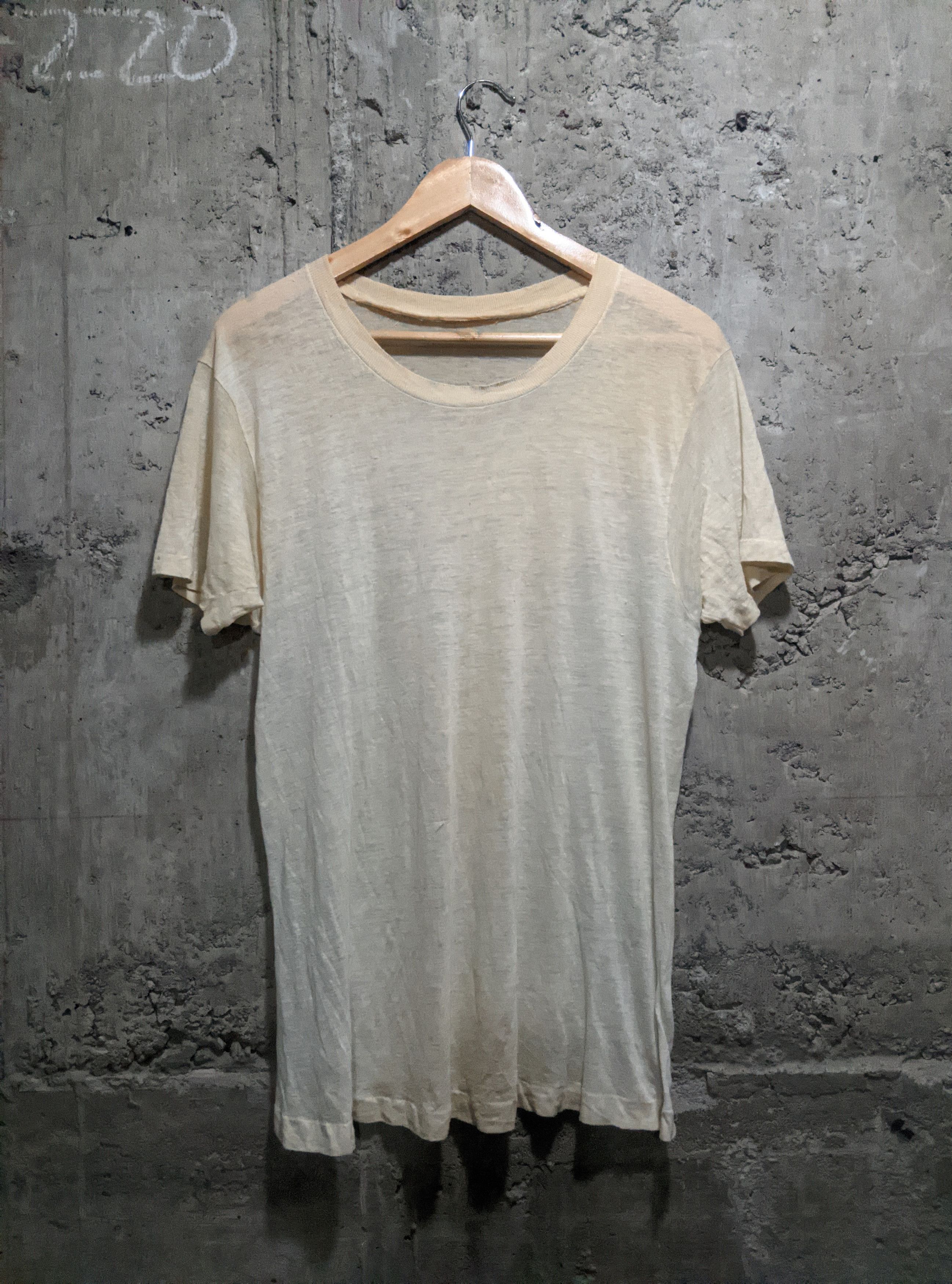 Vintage Vintage 60s 70s paper thin dirty thrashed blank erd distred Size US L / EU 52-54 / 3 - 1 Thumbnail