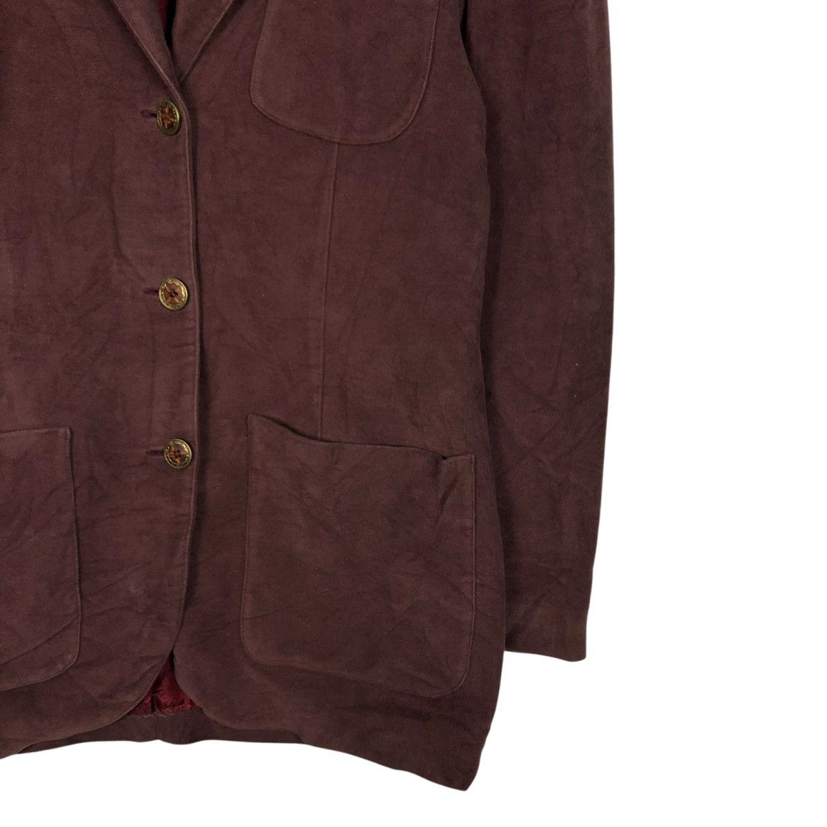 Vintage 🔥VINTAGE CHORE WORK JACKET MODE O SEE ITALY ISSEY MIYAKE Size L / US 10 / IT 46 - 7 Thumbnail