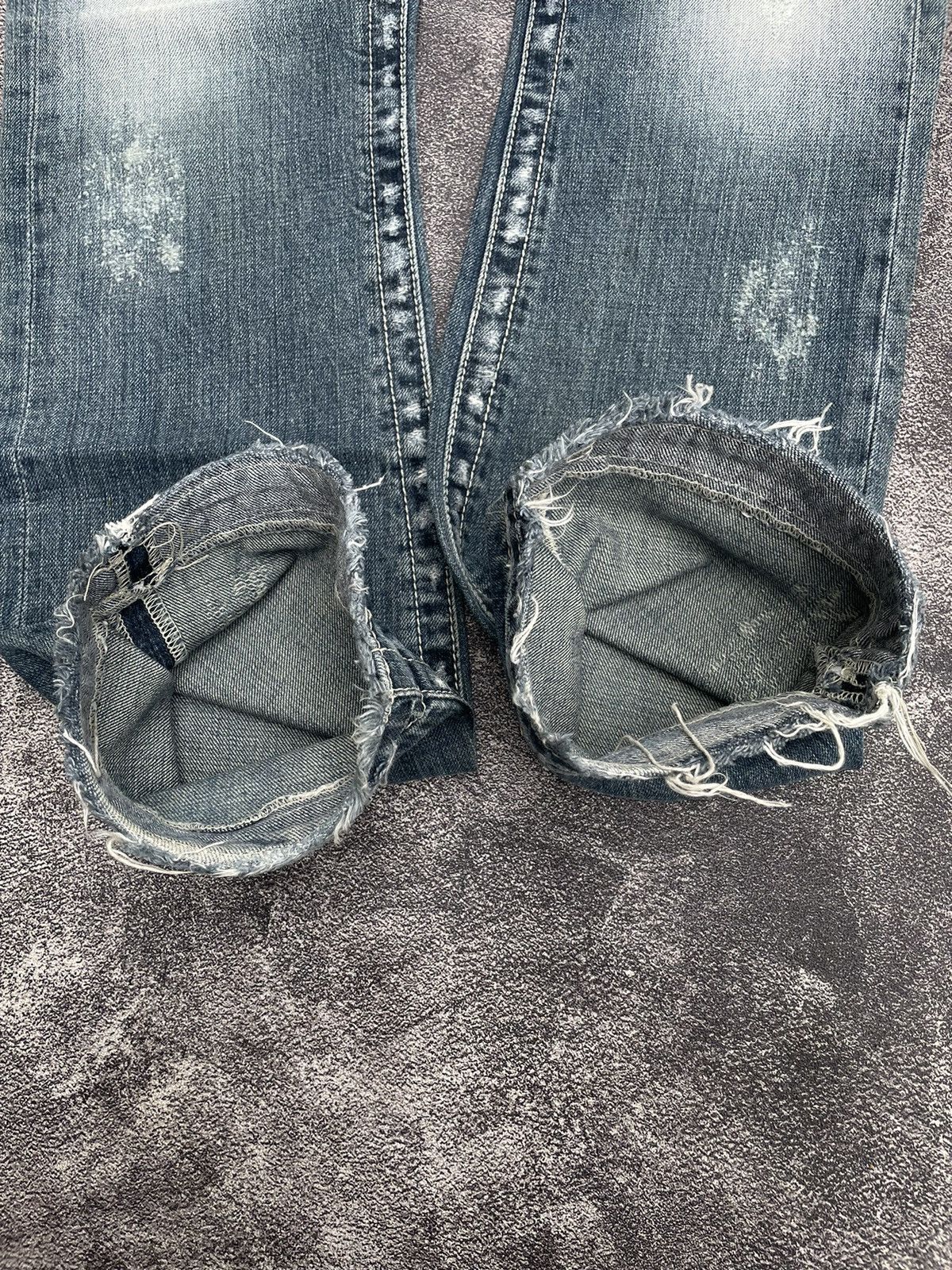 Semanticdesign Distressed Jeans Punk Style