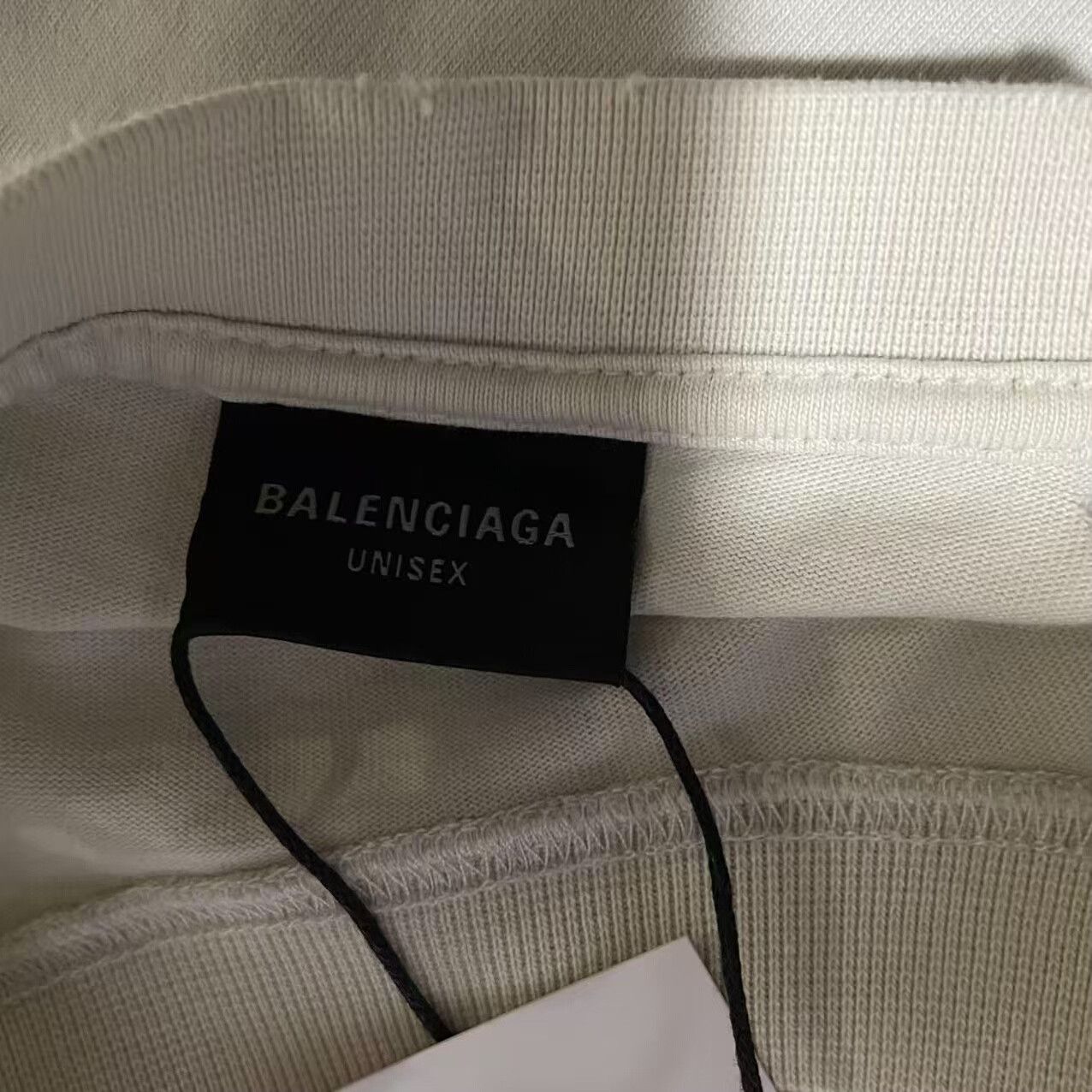 Balenciaga Balenciaga Long Sleeve Logo T-Shirt Size US XL / EU 56 / 4 - 3 Thumbnail
