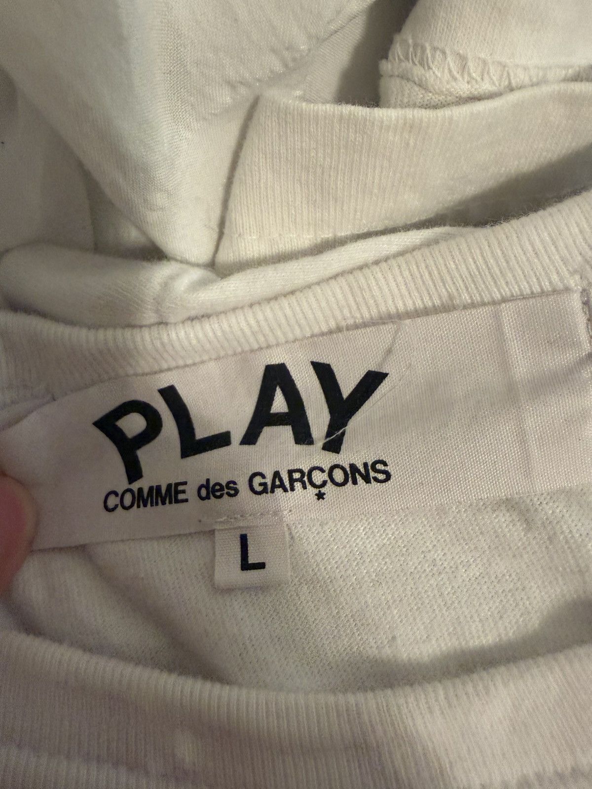 Comme des Garcons PLAY Comme des Garcons PLAY T shirt Size US L / EU 52-54 / 3 - 2 Thumbnail