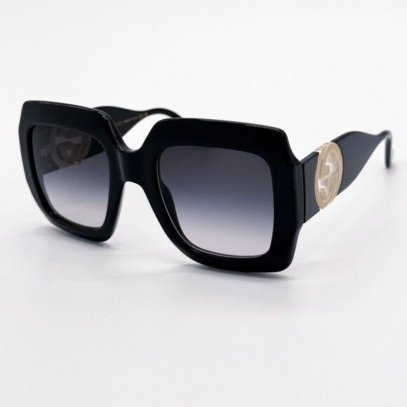 Gucci NEW GUCCI SUNGLASSES GG1022S 001 BLACK WOMEN EYEWEAR GUCCI Size ONE SIZE - 3 Thumbnail