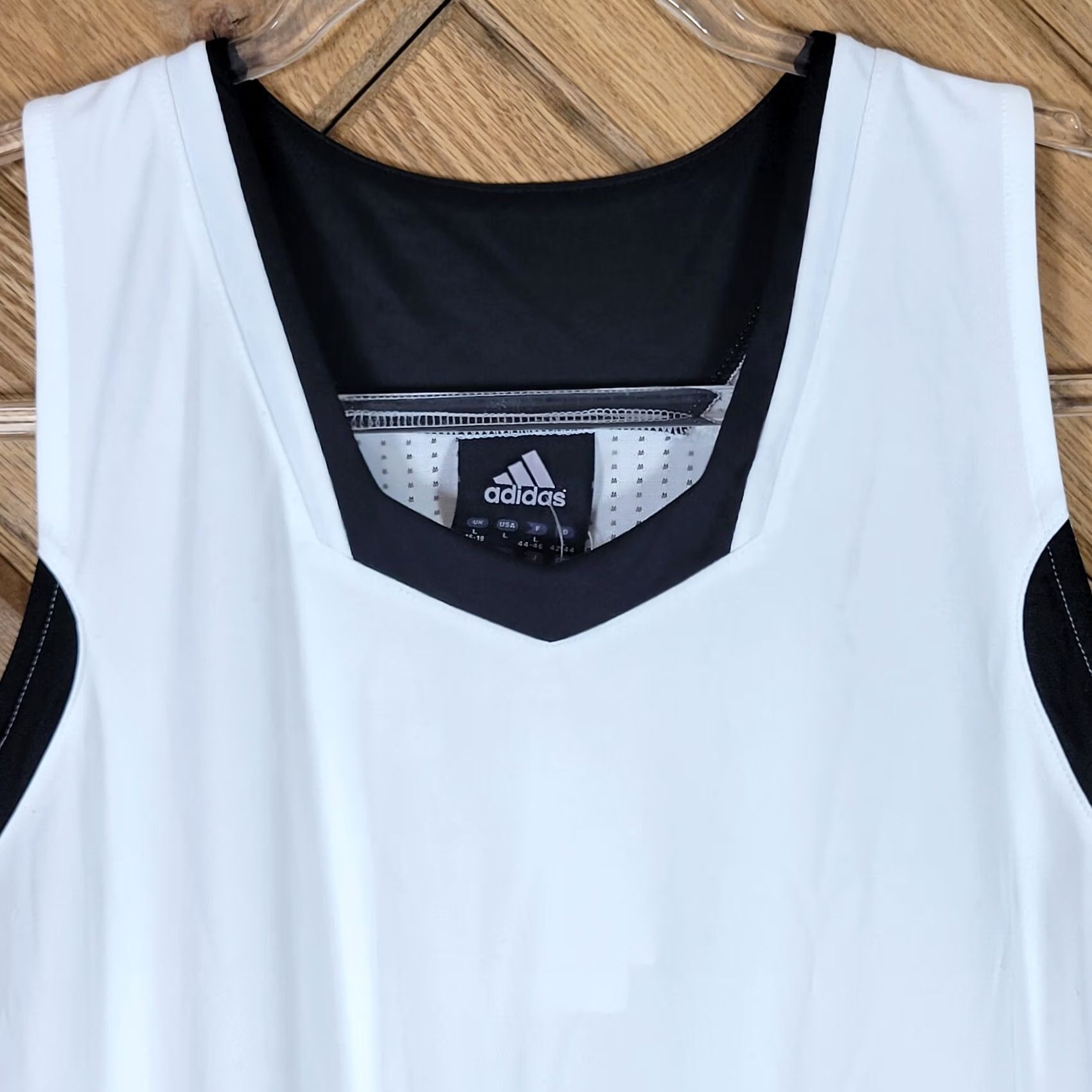 Adidas Adidas Performance Womens Size L Tank Top Basketball Active Training Logo Size L / US 10 / IT 46 - 4 Thumbnail
