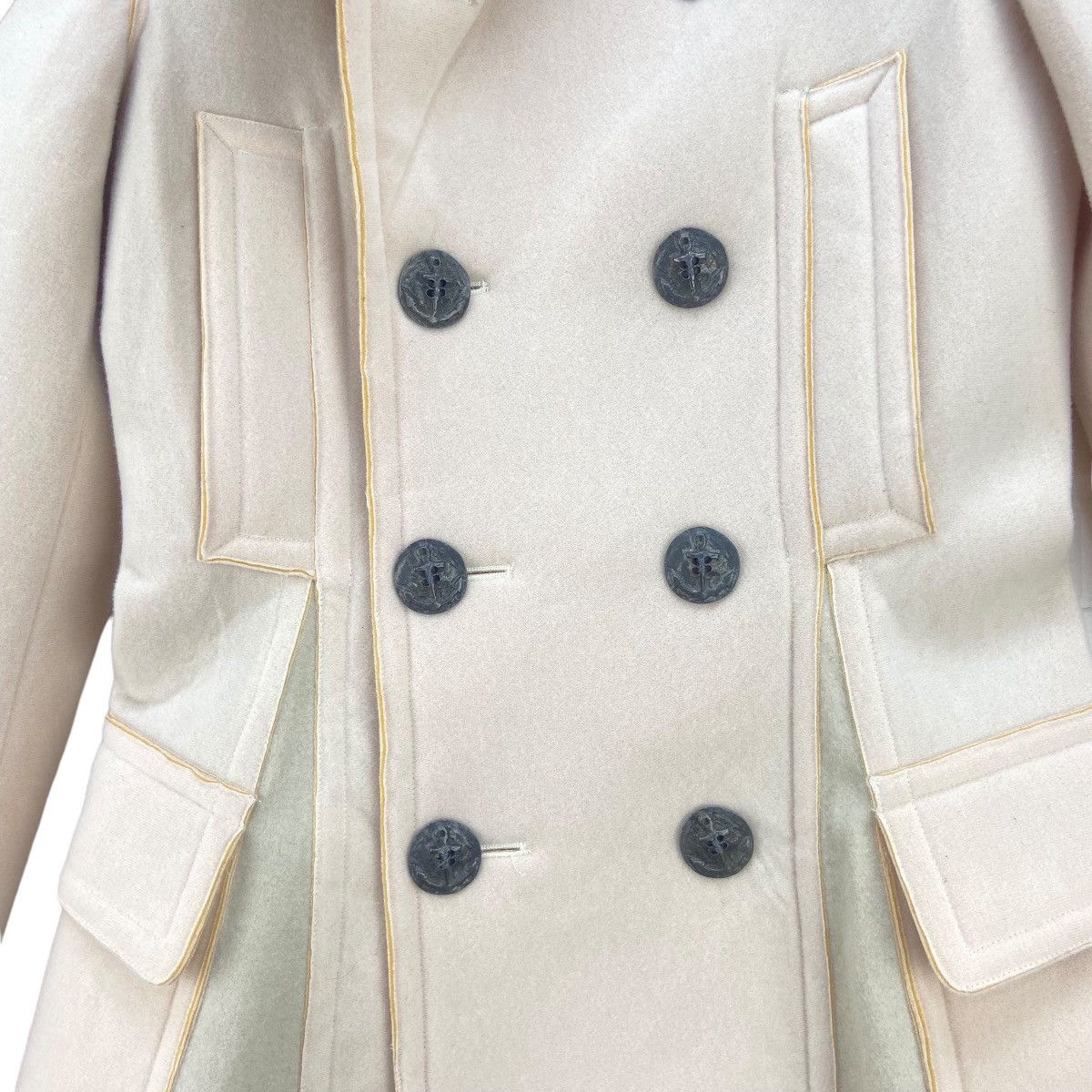 Jean Paul Gaultier Vintage Jean Paul Gaultier Double - Breasted Long Coat Size S / US 4 / IT 40 - 3 Thumbnail