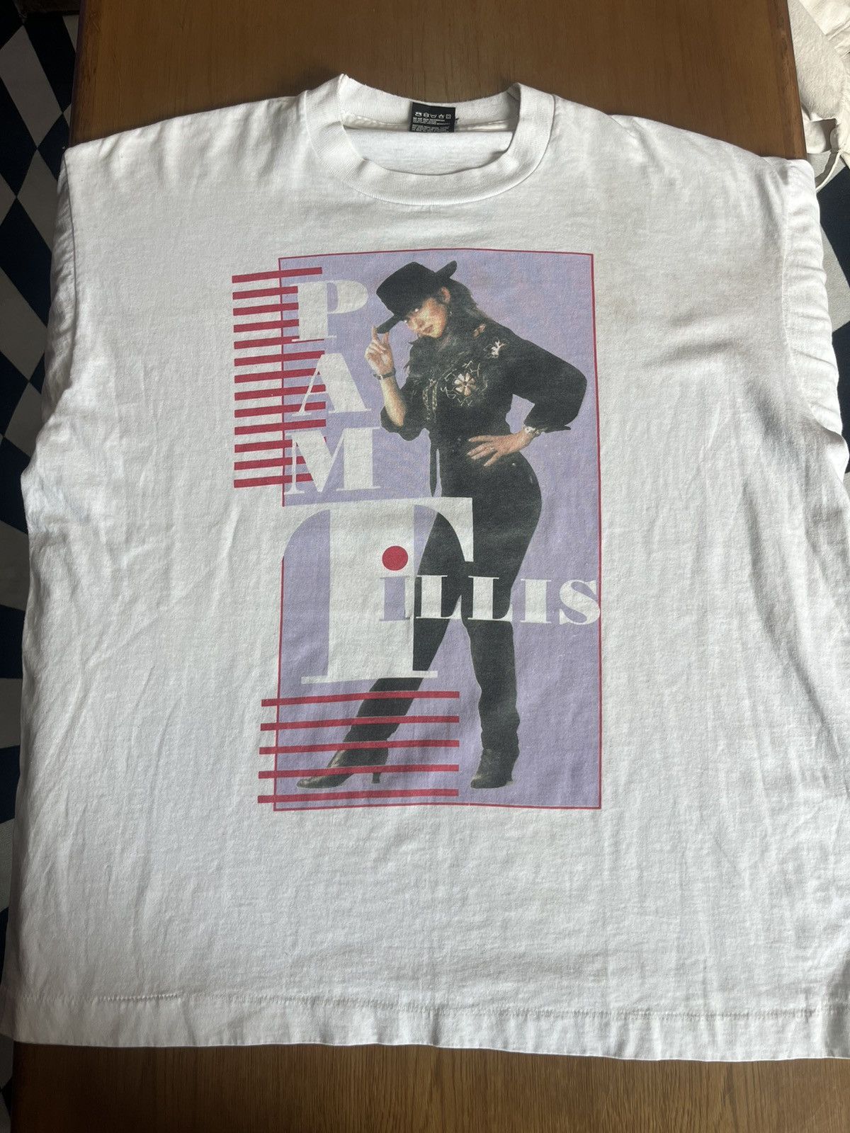 Band Tees Vintage PAM TILLIS Don’t Tell Me What To Do ! 90’s Tshirt Size US XL / EU 56 / 4 - 4 Thumbnail