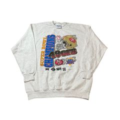 Vintage 90s NFL Sweatshirt NFL Crewneck NFL Films Sweater 