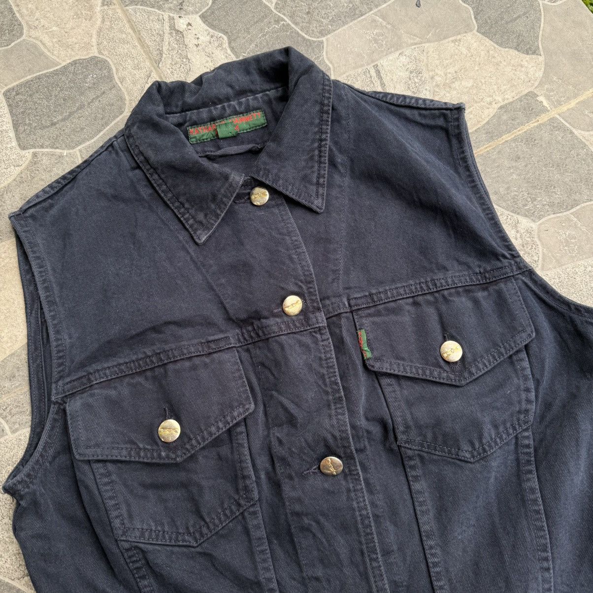 Katharine Hamnett London Katharine Hamnet Vest Denim Size US S / EU 44-46 / 1 - 3 Thumbnail